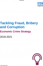 Tackling Fraud, Bribery and Corruption: Economic Crime Strategy 2018-2021
